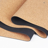 Yogamatte av kork og naturgummi