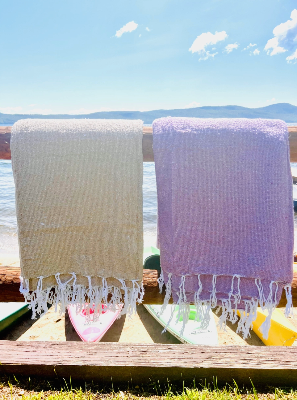 Mexikansk yogateppe ensfargede